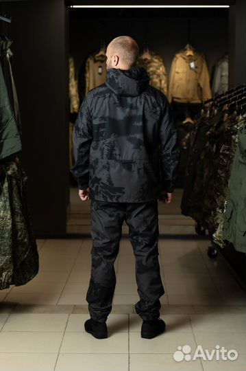 Костюм летний Захват (смесовая, кмф черный)