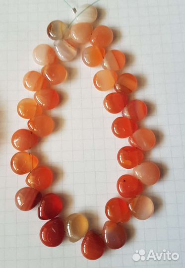 Бусины из натуральных камней Агат