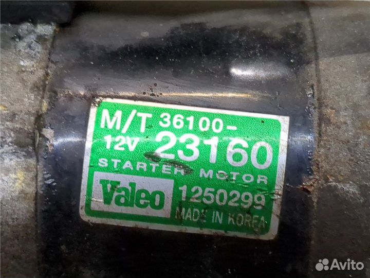 Стартер Hyundai Tucson 1, 2006