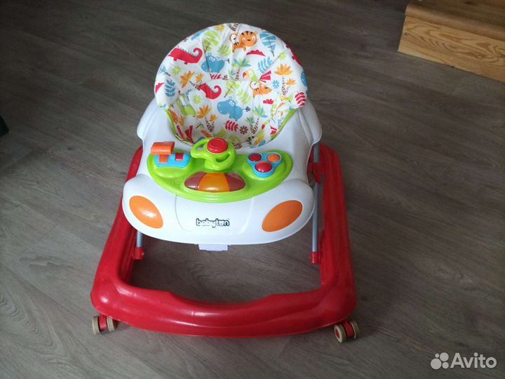 Ходунки детские Babyton Speedy цвет Red-white