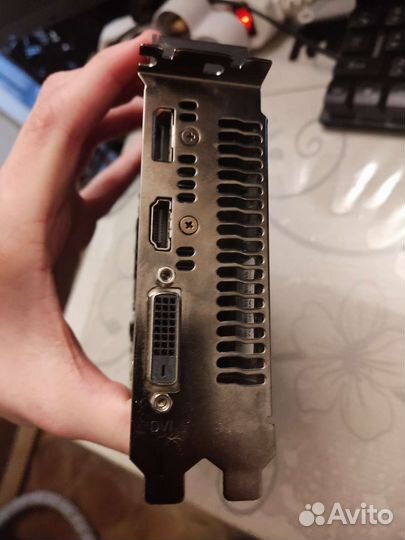 Видеокарта RX 570 Нерабочая