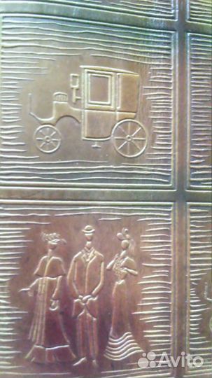 Кожаная обложка для книги