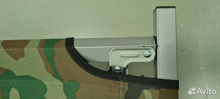 Раскладушка кровать туристическая стальная