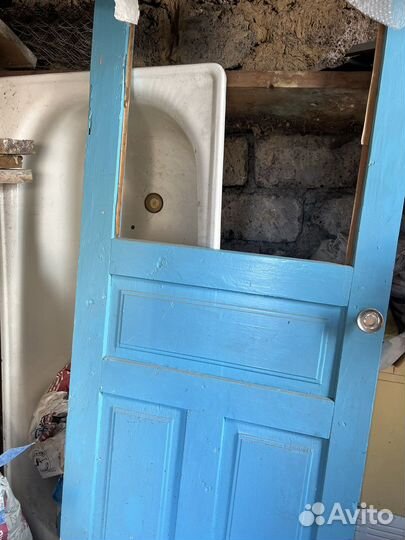 Дверь б/у, ванна