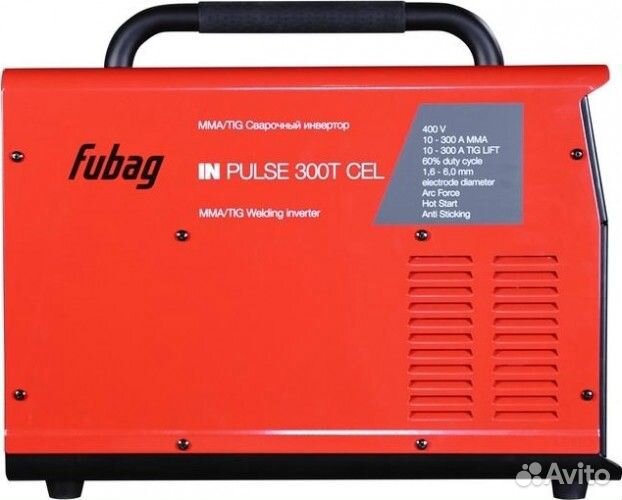 Сварочный инвертор fubag IN pulse 300T CEL 41115