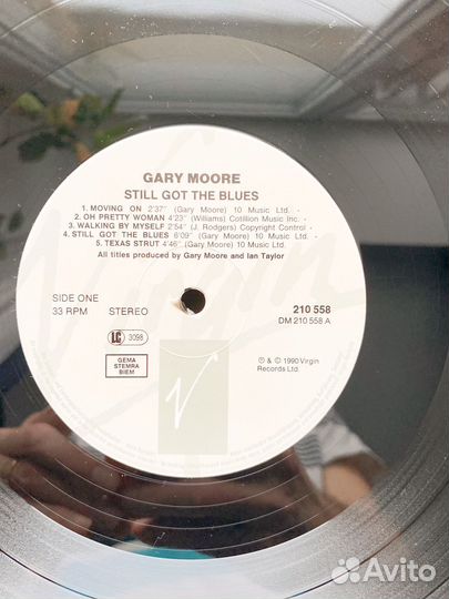 Gary Moore Still Got The Blues первый пресс