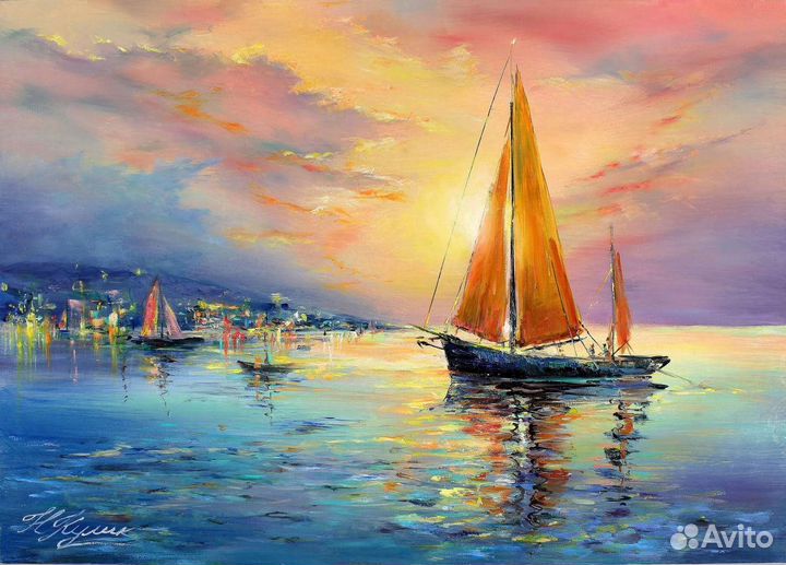 Картины на холсте маслом,и другие техники живописи