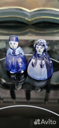 Набор фарфоровый солонки и перечницы.Ручная работа