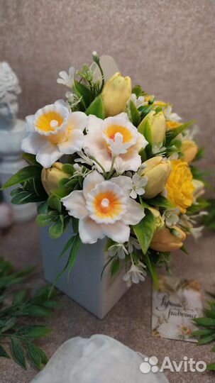 Мыльные букеты