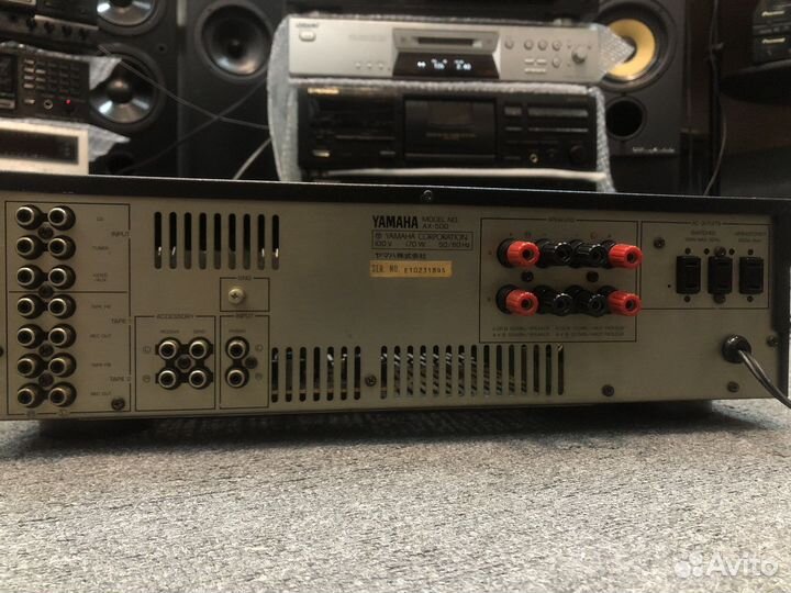 Усилитель Yamaha a 500 japan 100v