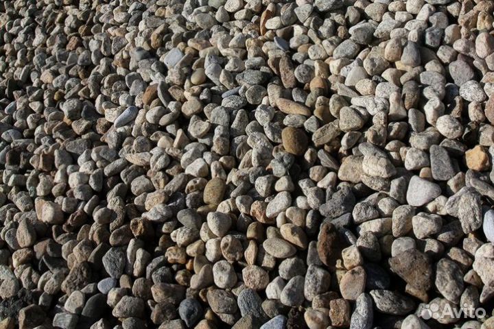 Щебень, песок
