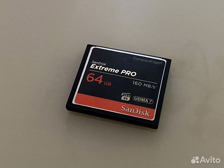Карта памяти SanDisk Extreme Pro 64 гб