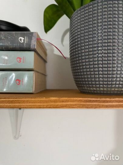 Деревянная полочка под маслом (80 см)