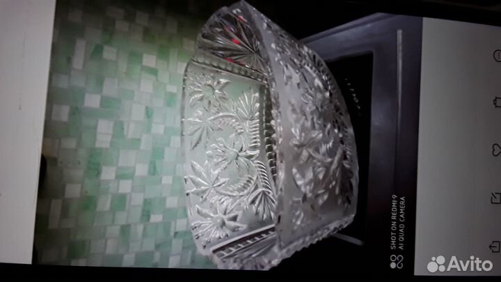 Салатники хрустальные