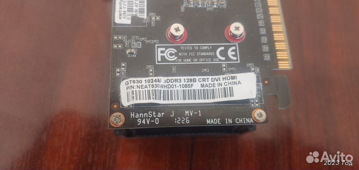 Видеокарта GT630 1GB Palit