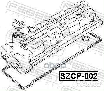 Уплотнитель свечного колодца szcp002 Febest