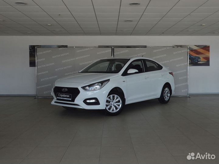 Hyundai Solaris 1.4 МТ, 2018, 256 587 км