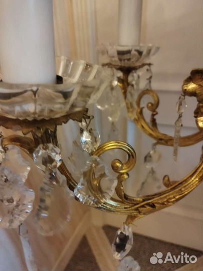 Антикварная старинная люстра