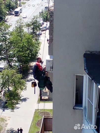 Монтаж и обслуживание кондиционеров. Альпинист