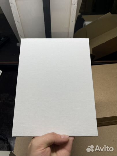 Хлопковый холст на картоне 30 х 40