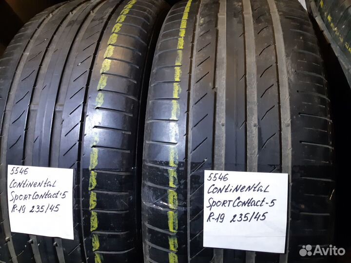 Continental ContiSportContact 5 235/45 R19