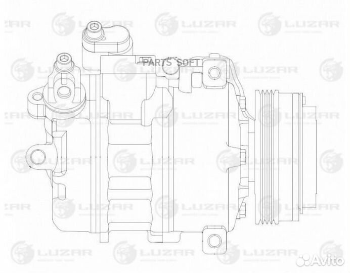 Компрессор кондиционера Бмв Х3 Е83 04