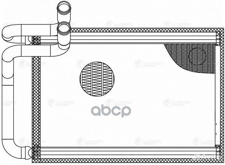 Радиатор отоп. для а/м Hyundai H-1 (07) /Grand