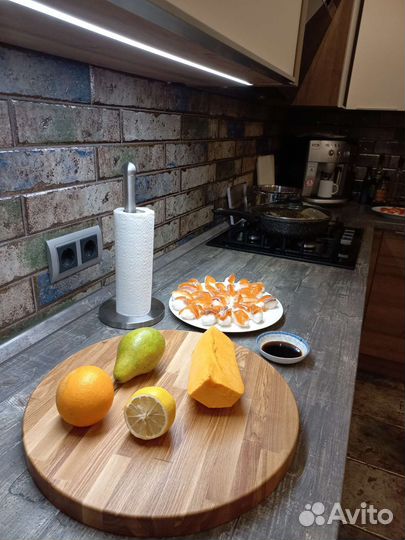 Резделочная доска круглая для подачи или разделки