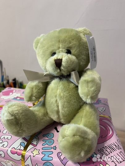 Плюшевый медведь новый 15 см