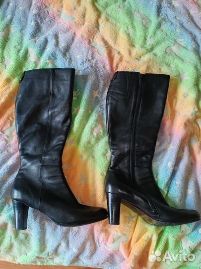 Сапоги женские натуральная кожа 42 размер