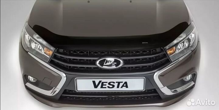 Мухобойка на лада веста