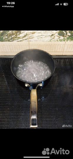 Защитный экран для индукционной панели черный