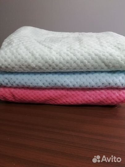 Плед детский плюшевый