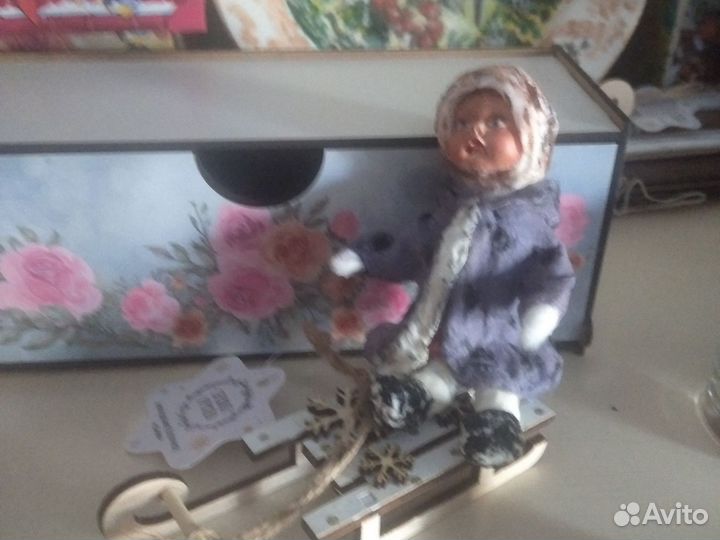 Ватная игрушка