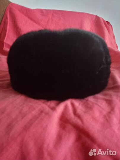 Норковая шапка мужская ушанка новая