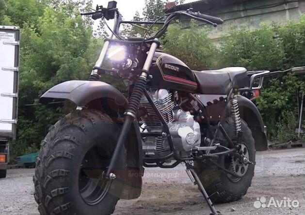 Мотоцикл внедорожный скаут-3V-200