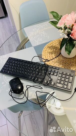 Клавиатура и мышка Dell