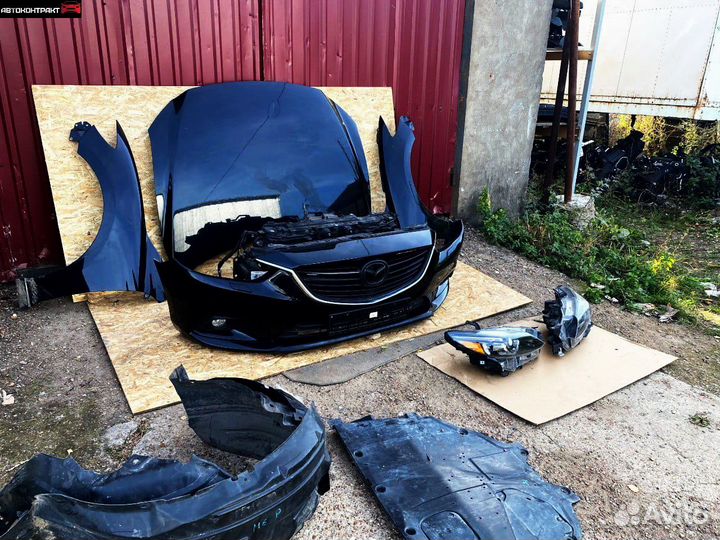 Ноускат морда в сборе Mazda 6 GJ 2015-2019