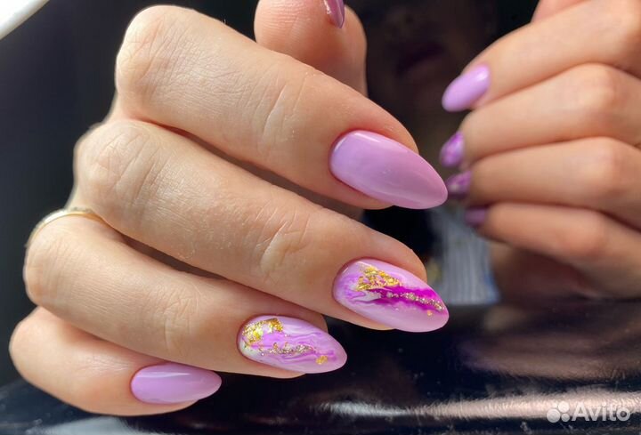 Маникюр,педикюр,укрепление ногтей, гель лак