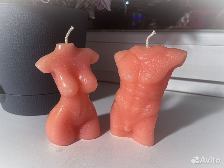 Восковые свечи ручной работы