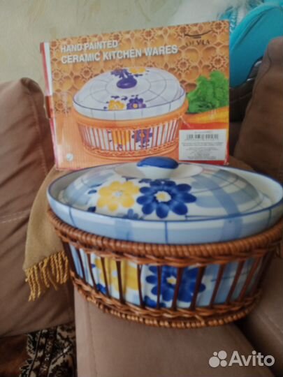 Посуда керамика блюда супница масленка