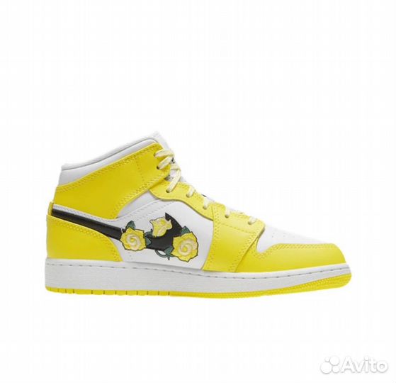 Кроссовки Nike Air Jordan 1 Mid “Dynamic Yellow”37