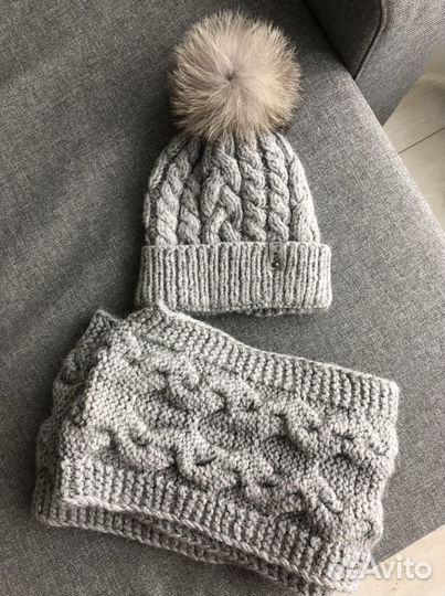 Набор шапка и снуд