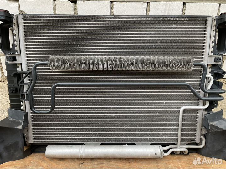 Кассета радиаторов mercedes W211 E320 4matic M112