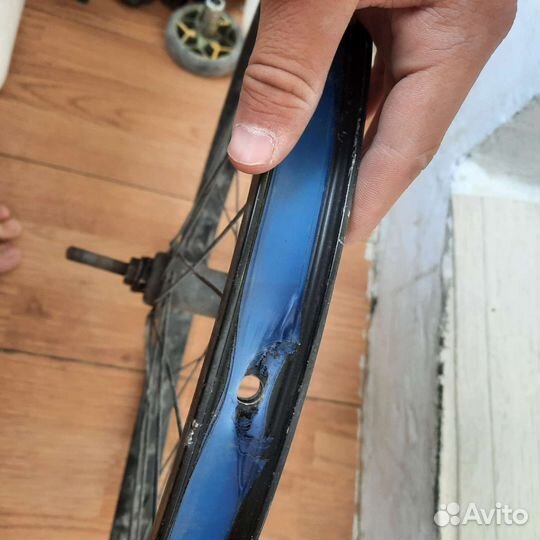 Переднее колесо на bmx