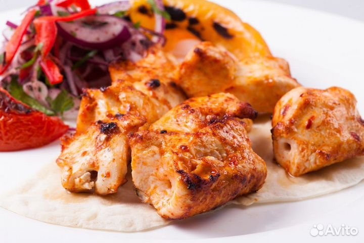 Шашлык из курицы