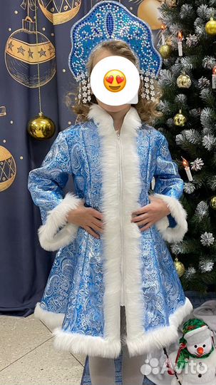 Новогодний костюм снегурочка