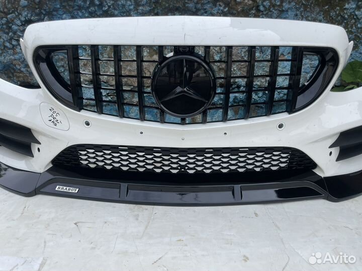 Бампер AMG на Mercedes C205 рестайлинг