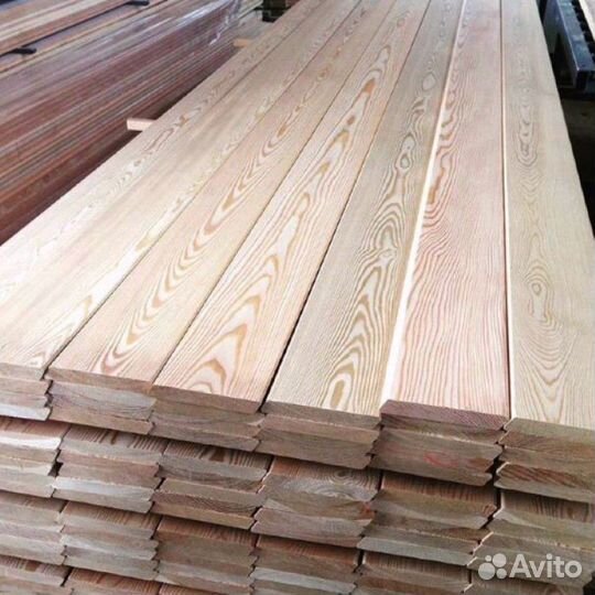 Планкен лиственница упаковками
