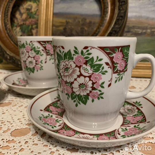 Чайные кружки фарфор Вербилки